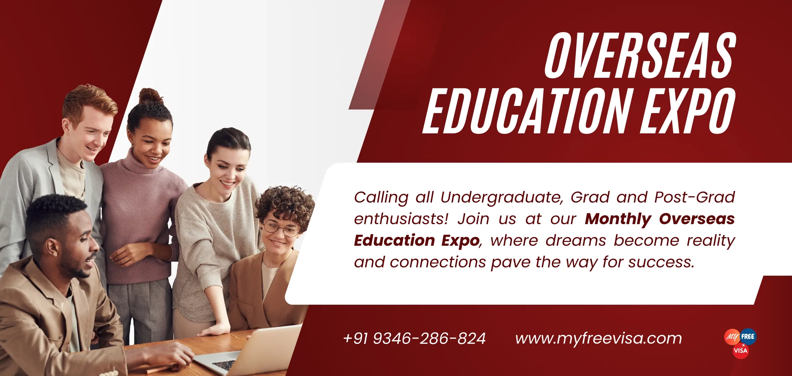 Home 2 MyFreeVisa overseas education banner2
