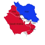 gulf countries map nbg